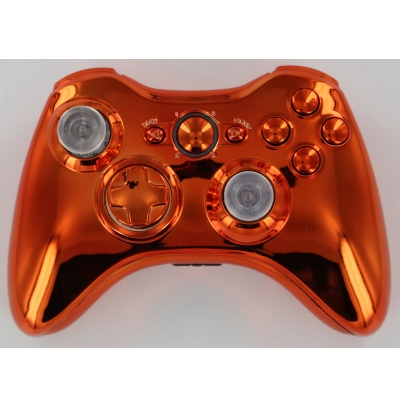 Chrome Orange Lighted Thumbstick