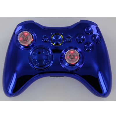 Chrome Blue Lighted Thumbstick