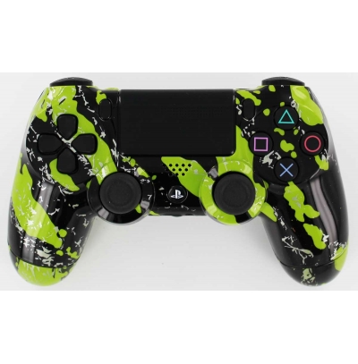PS4 GREEN SPLATTER